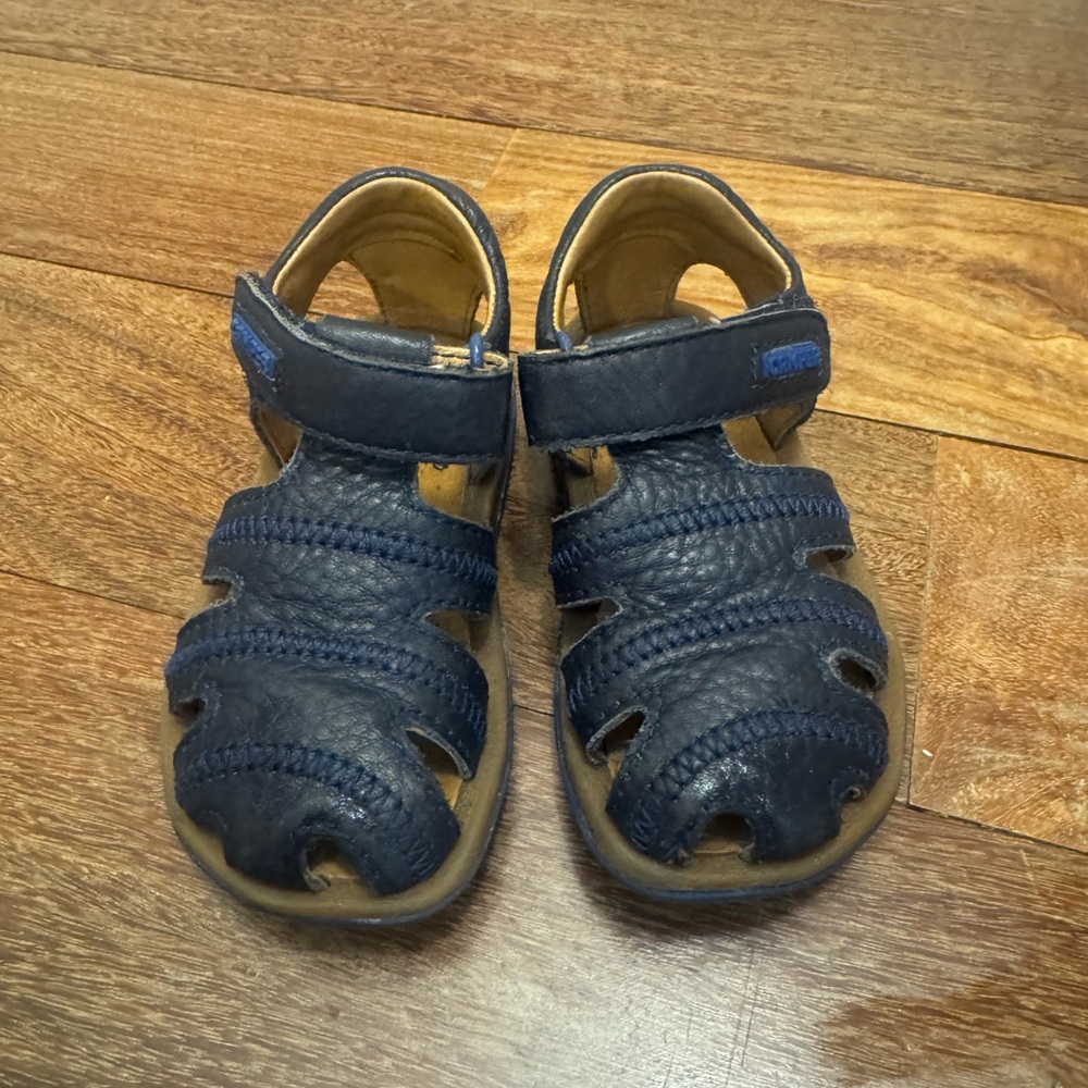 Camper Kids Navy Blue Sandals